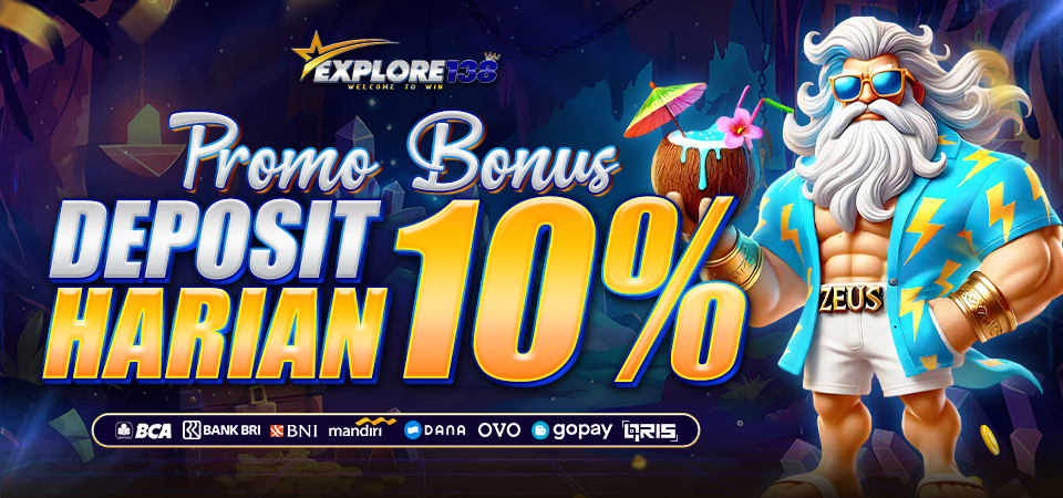 PROMO BONUS DEPOSIT HARIAN 10%